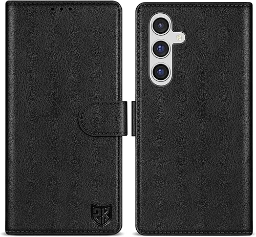ZZXX Funda tipo cartera para Samsung Galaxy A54 5G con bloqueo RFID, ranura para tarjetas, función atril, cierre magnético, funda protectora de