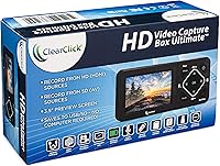 Vista 7 de ClearClick Caja de captura de video HD Ultimate - Captura y transmite video desde HDMI, RCA, VHS, VCR, DVD, videocámaras, Hi8