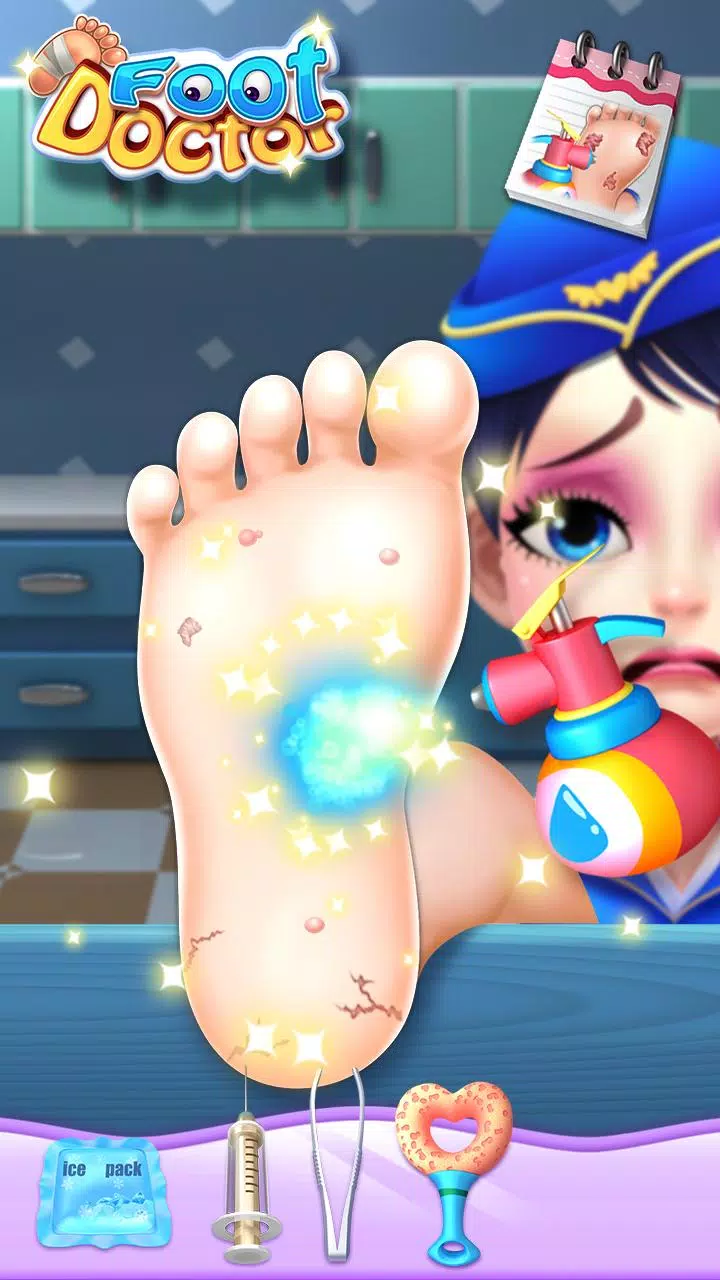 ASMR Foot Surgery Doctor Game - Foot Sole Emergency Doctor Hospital ...
