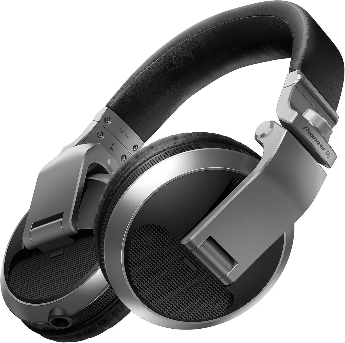 Auriculares supraaurales para DJ HDJ-X5, 40 mm, giratorios, plateados