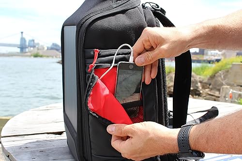 Miniatura 5 de Voltaic Systems OffGrid - Cargador solar para mochila con batería V50, 10 W, alimenta teléfonos, tabletas, dispositivos USB y más