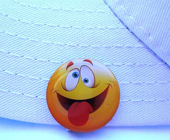 Review Crazy Emoji Golf Ball Marker & Magnetic Hat Clip