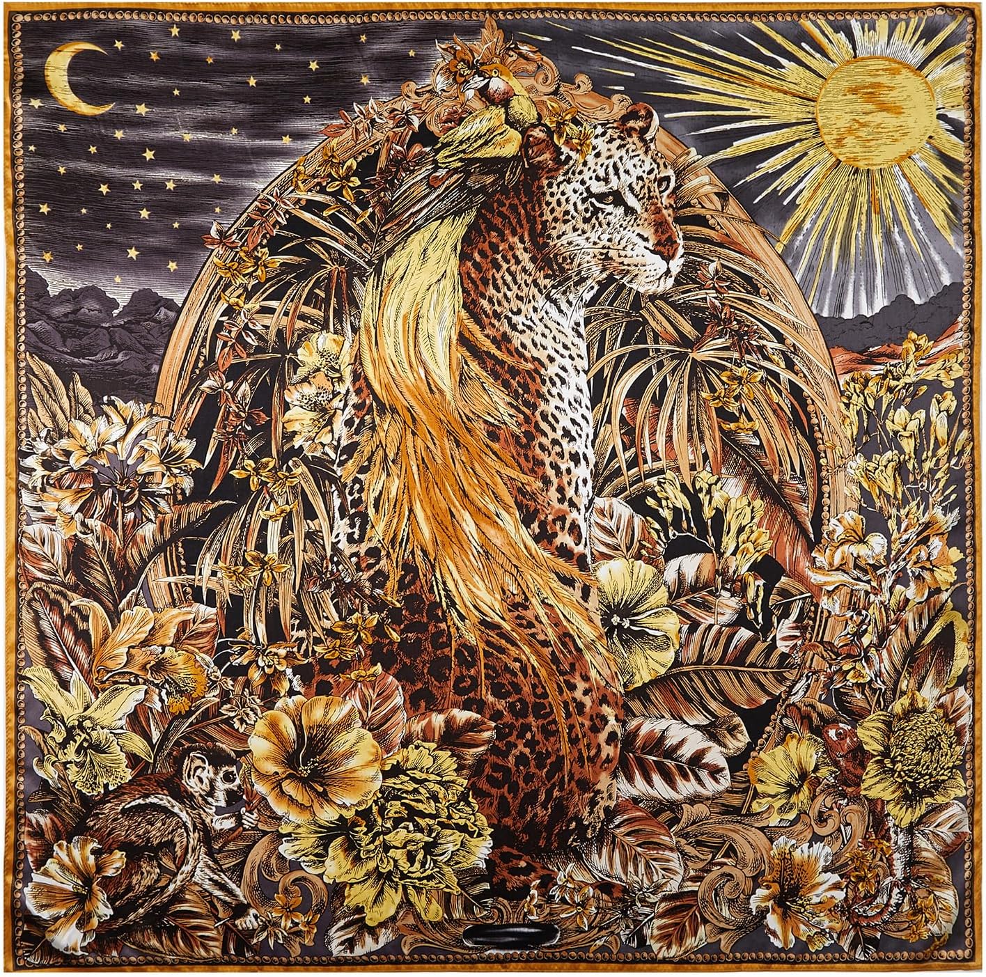 100% Mulberry Silk Head Scarf for Sleeping 35"x35" Square Silk Hair Scarf for Women Lightweight Bandana Large - Image 9