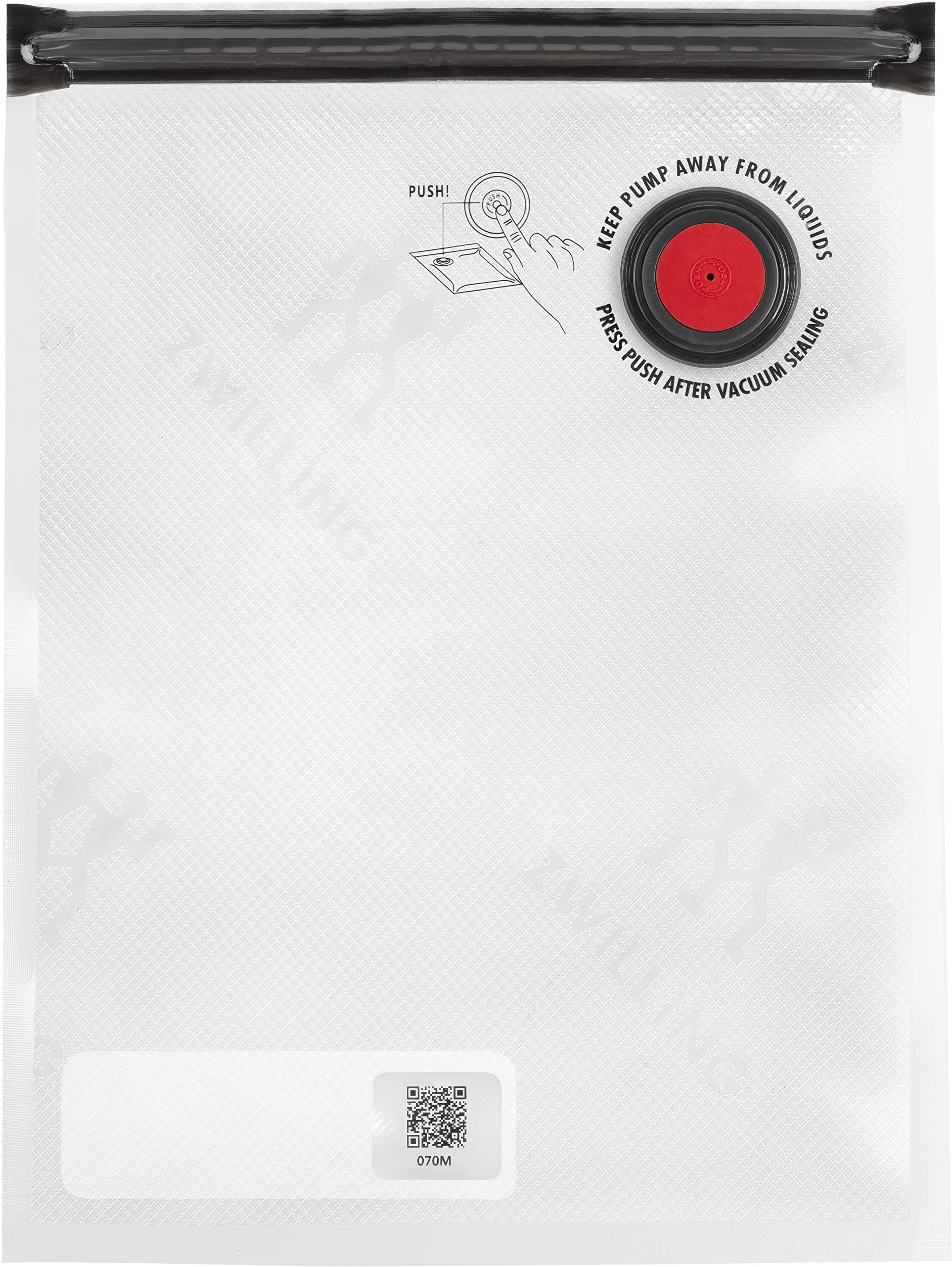 ZWILLING Fresh & Save Vakuum Starterset, Kunststoff, 11-teilig, inkl. Dose, Pumpe, Weinverschluss und Beutel, La Mer