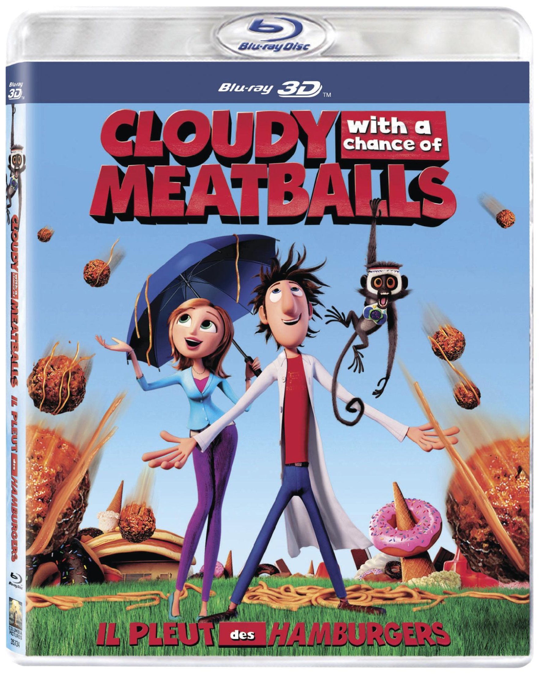Cloudy With a Chance of Meatballs (3D) Bilingual [Blu-ray] [Blu-ray]