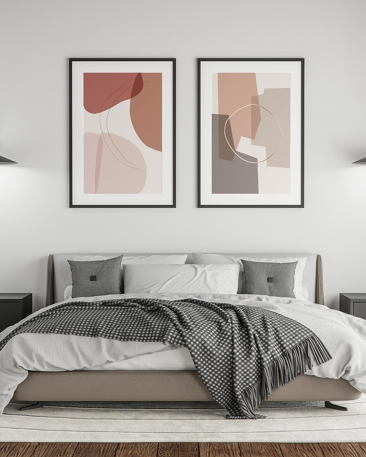 Picrit 24x36 Poster Frame, Picture Frame for Wall Mounting Display, Black