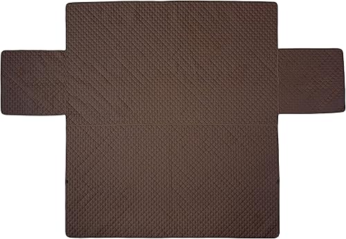 Miniatura 6 de Cover Bonanza - Funda para sofá de interior, 68 x 21 x 25 pulgadas, color rojo y marrón