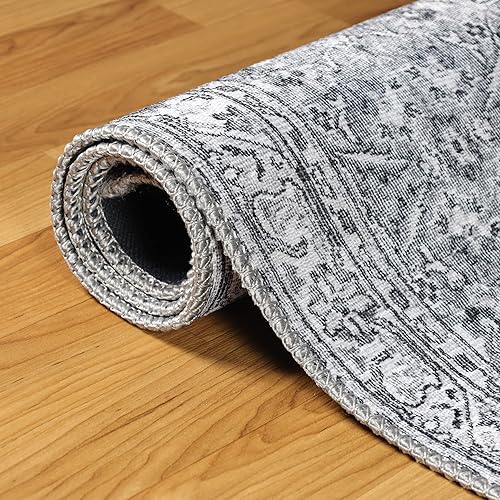 Miniatura 6 de Superior Alfombra de área para interiores para sala de estar, dormitorio, cocina/comedor, oficina, única, alfombras con respaldo de algodón, Athena