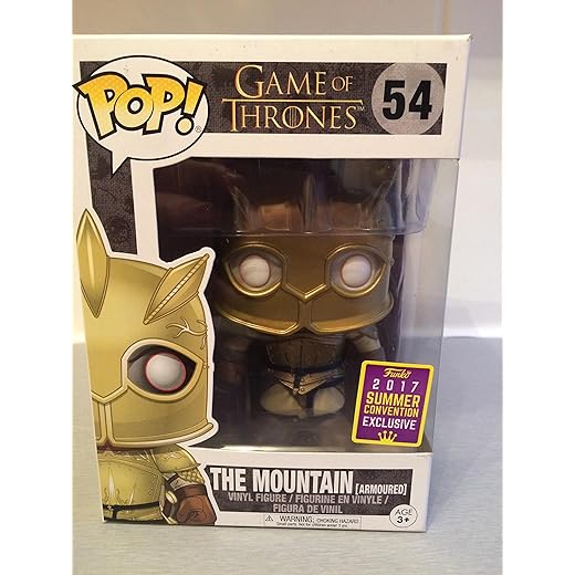 Funko Game Of Thrones Pop! The Mountain Exclusive Vinyl Figure #54 [Armoured]