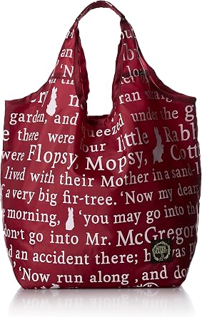 Peter Rabbit Compact Eco Bag, red