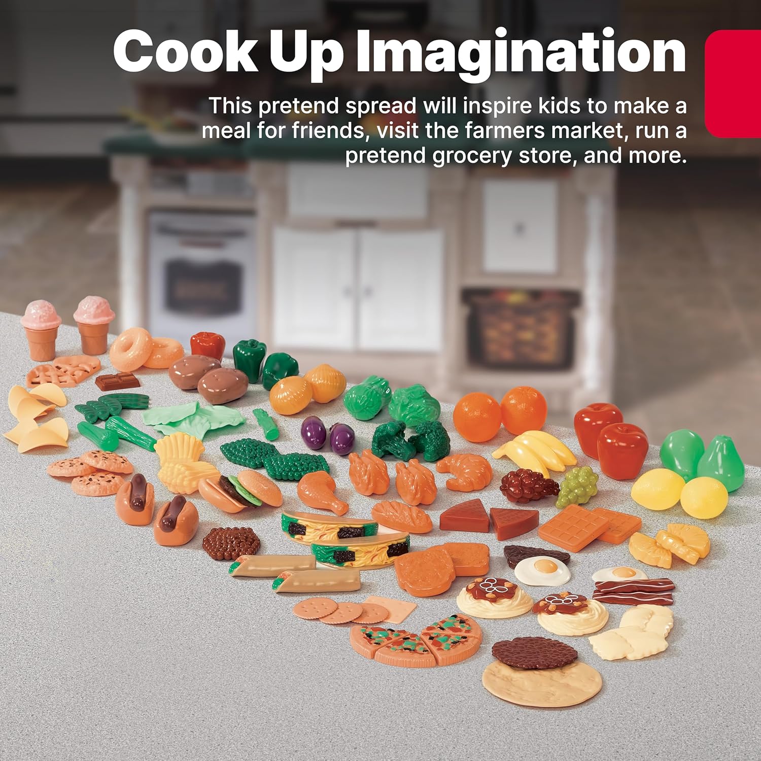Wholesome Fun: Step2 101-Piece Play Food Assortment Review for Budding Chefs!