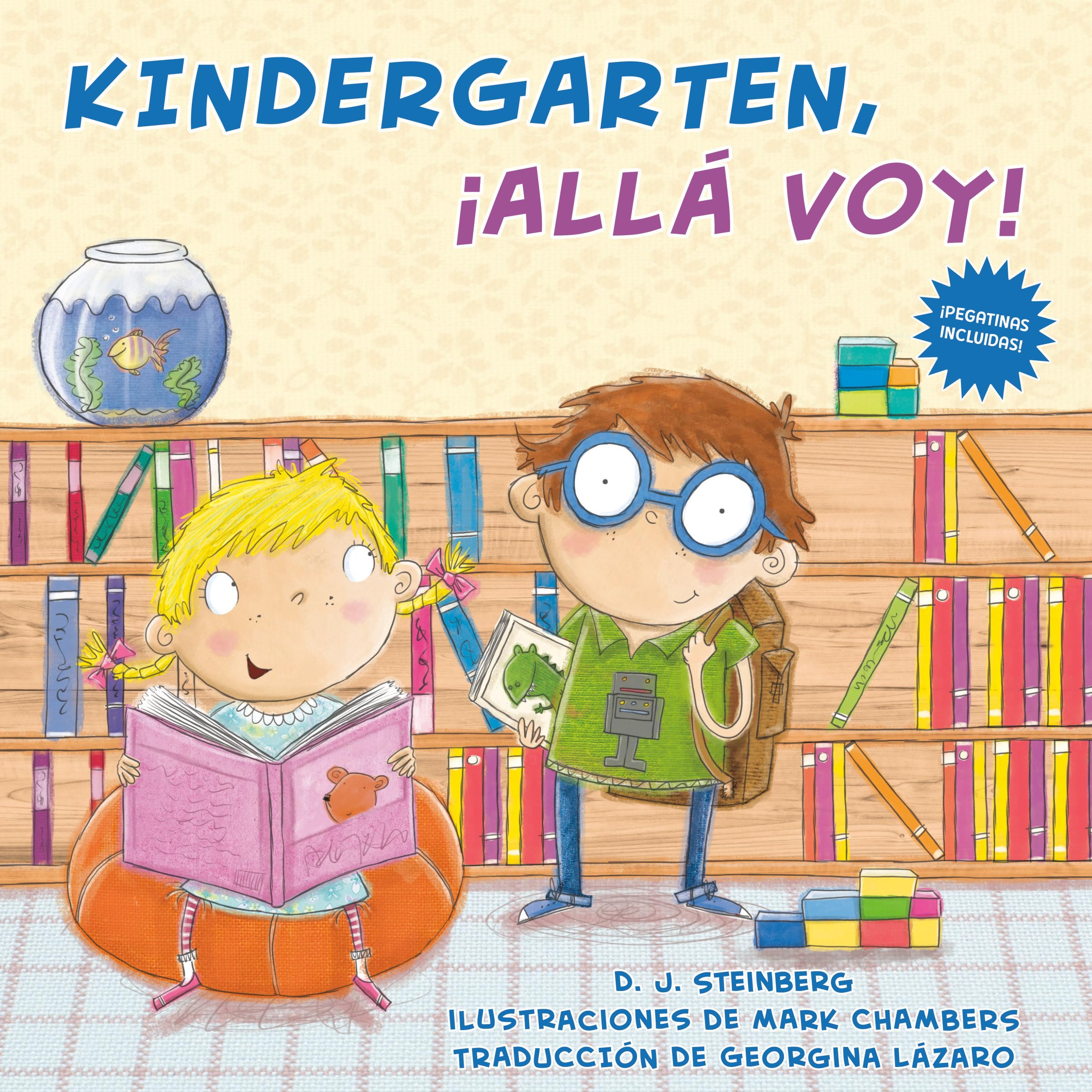 Kindergarten, ¡allá voy! (Here I Come!) (Spanish Edition)