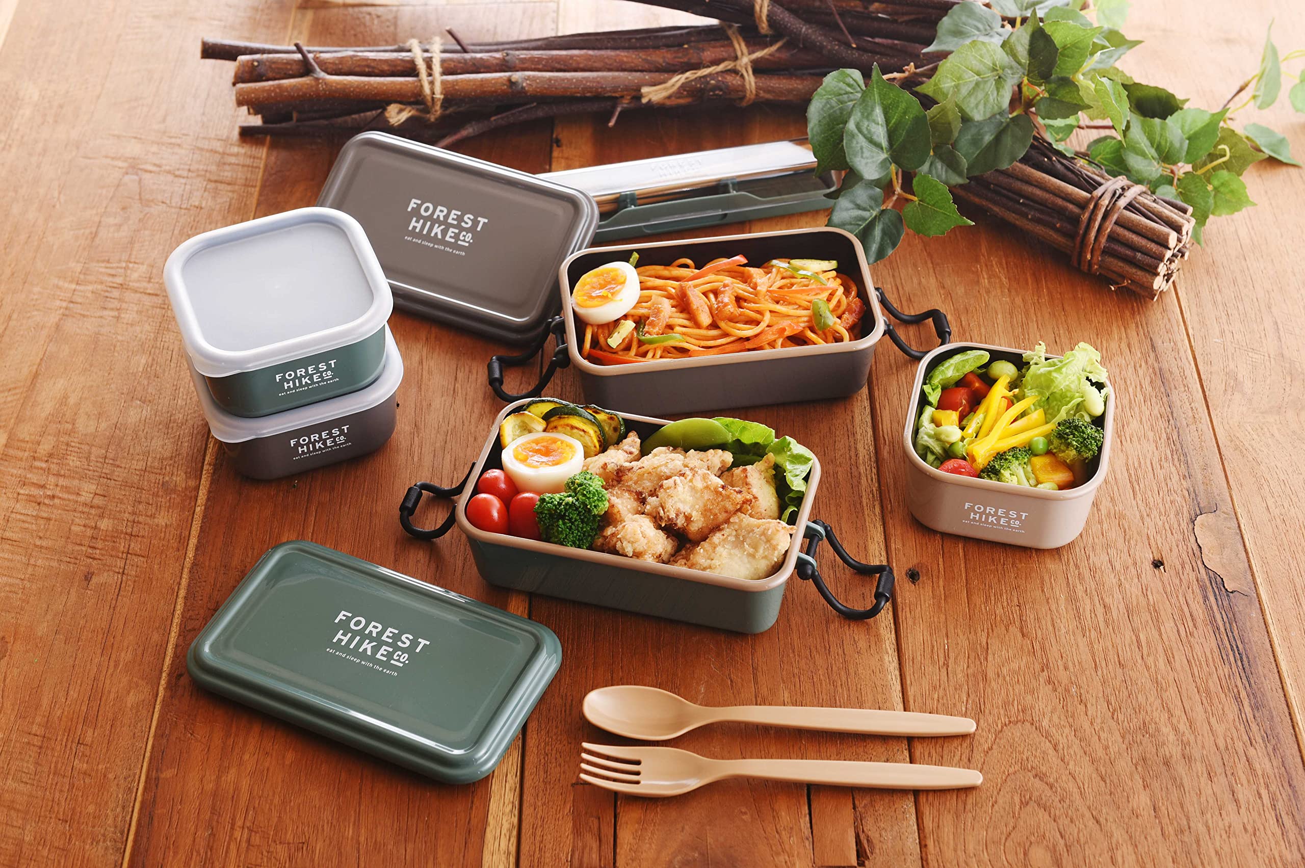 Amazon | Sabu フォレストハイク タイトランチ1段 グレー 500mL