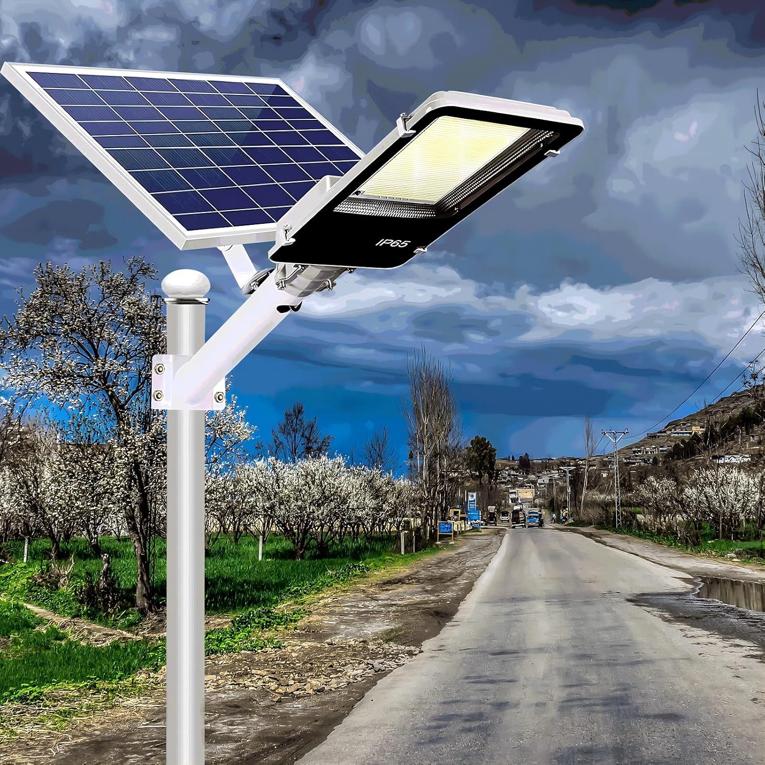 New Commercial Solar Street Light Solar Parking Lot Lights