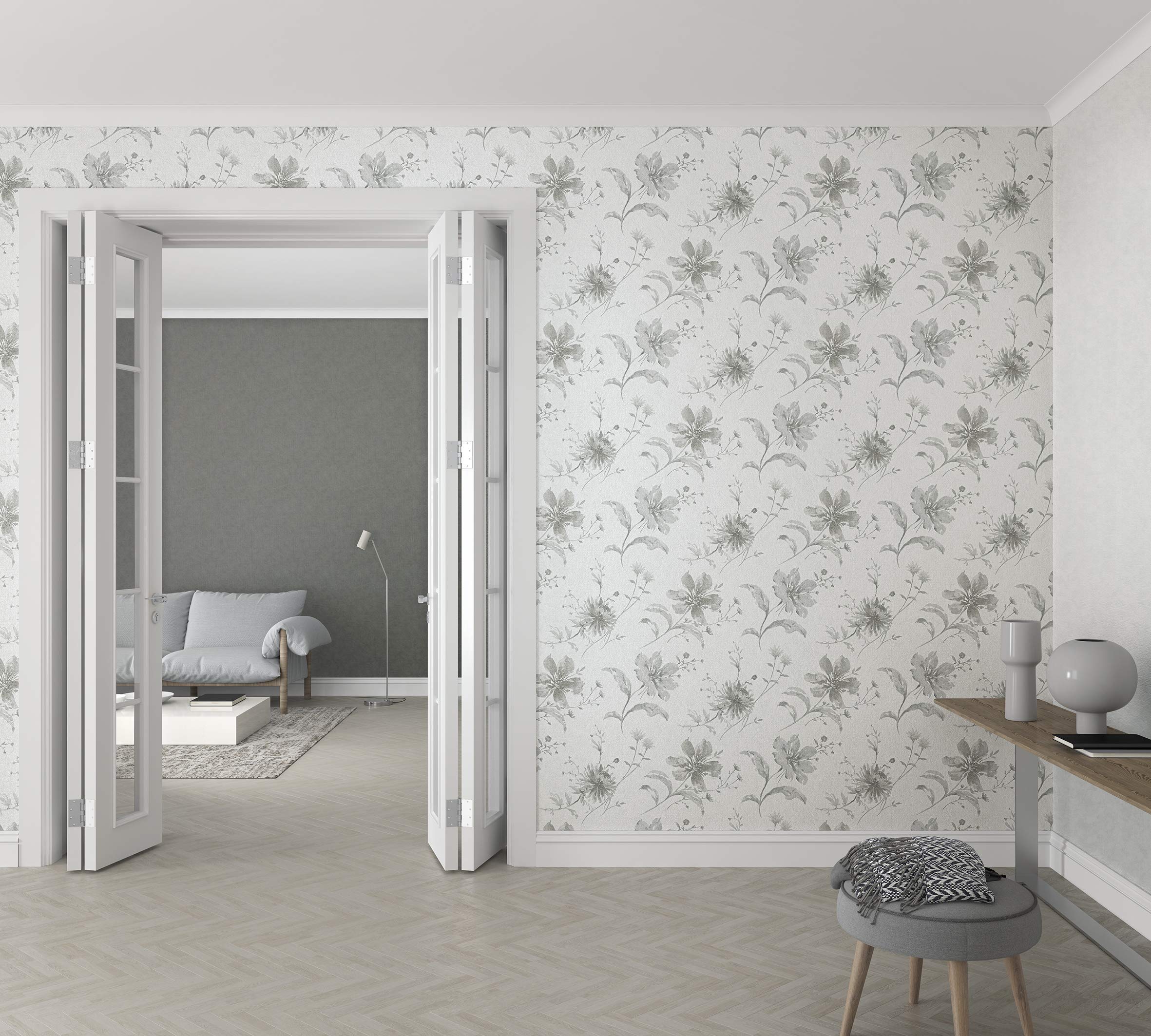 Papier Peint Non-Tissé Du De La Rouge Pour Chambre De Mouton Salon Ou