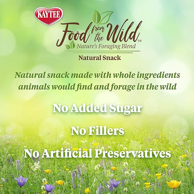 Kaytee Snack Natural Food From the Wild para Conejos, Cobayas 1 Onza miniatura 4