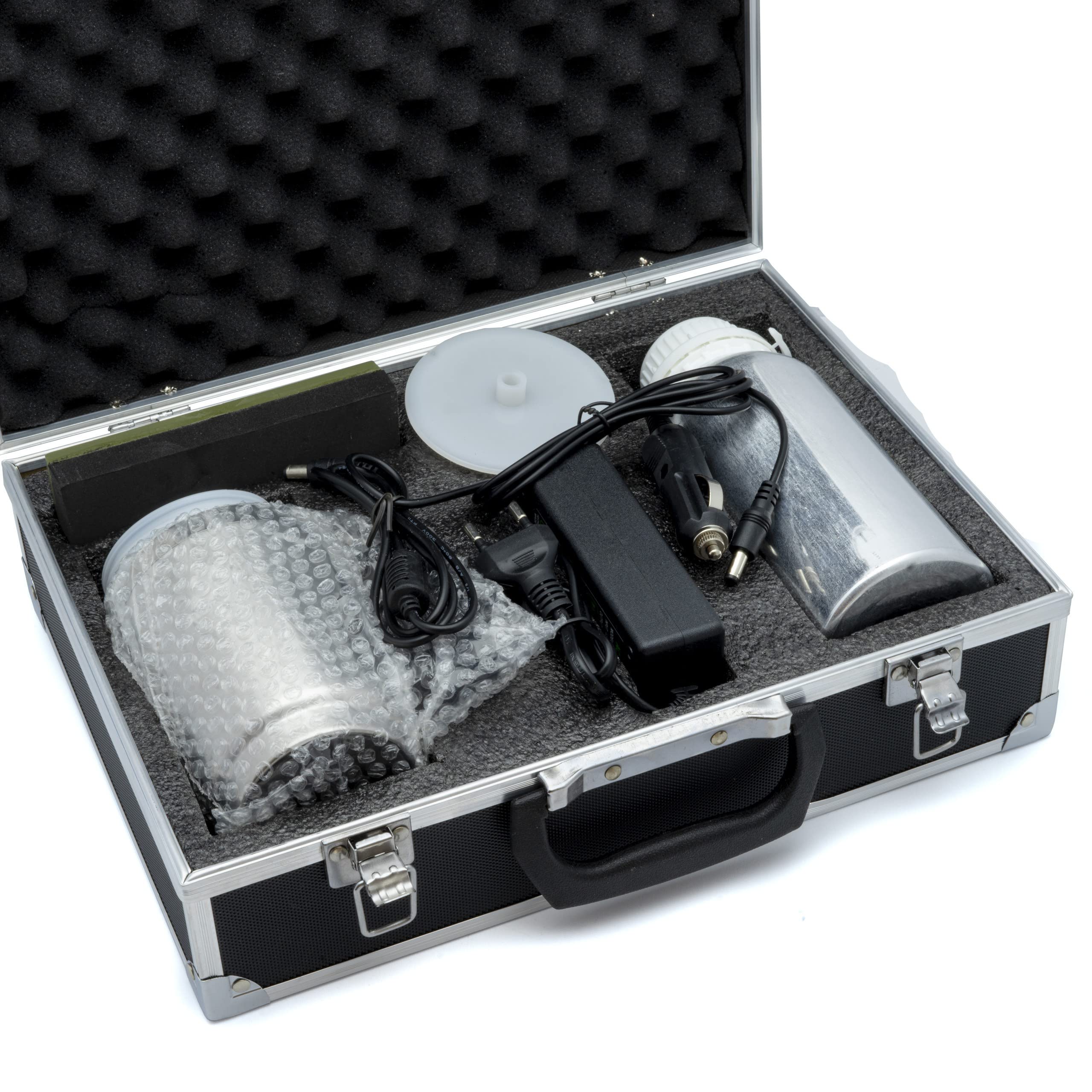 EinParts Kit Profesional de restauración de Faros de Coche en una Maleta
