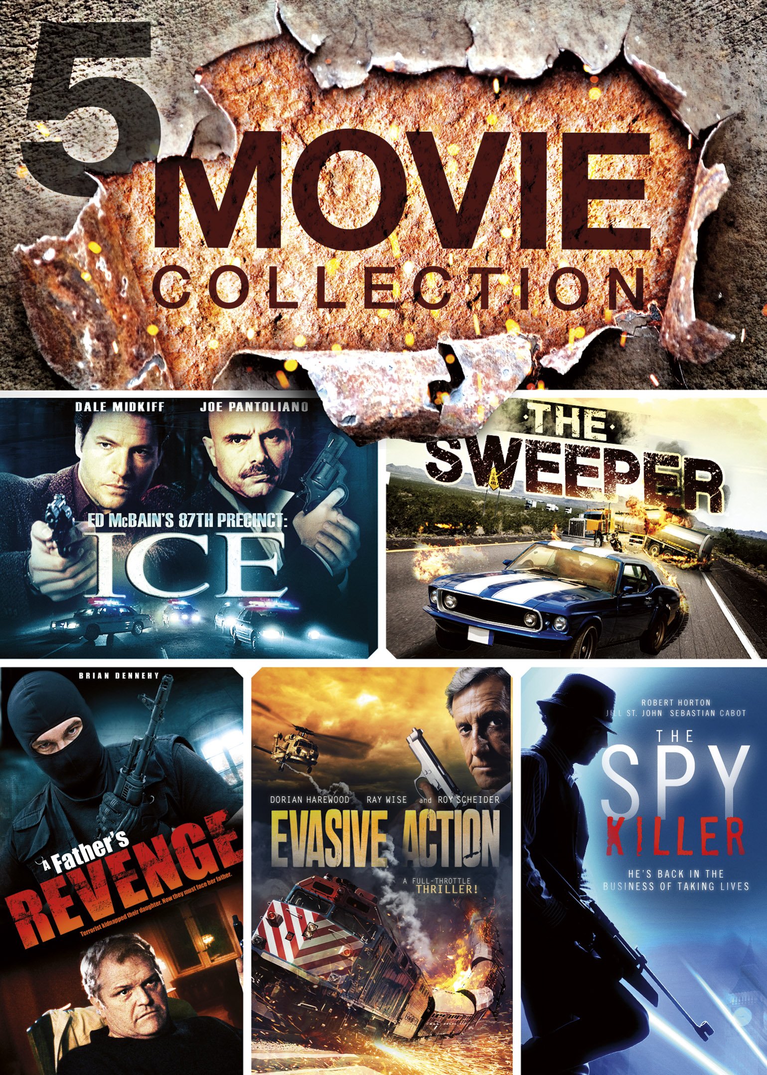 5 MOVIE ACTION COLL V3 [DVD]