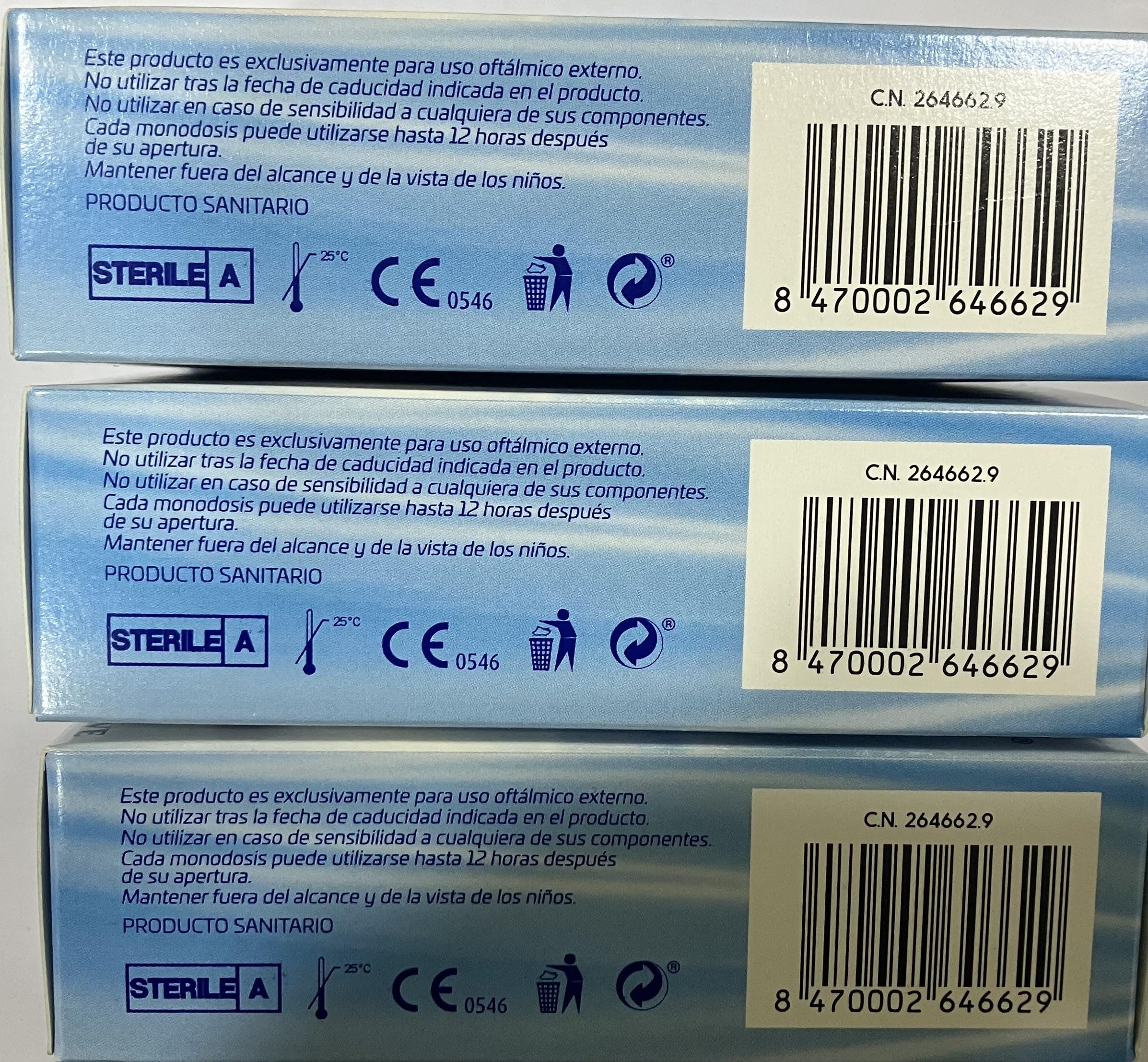 TouchSKY AQUORAL Pack 3X2 0.5ML 20 MONODOSIS