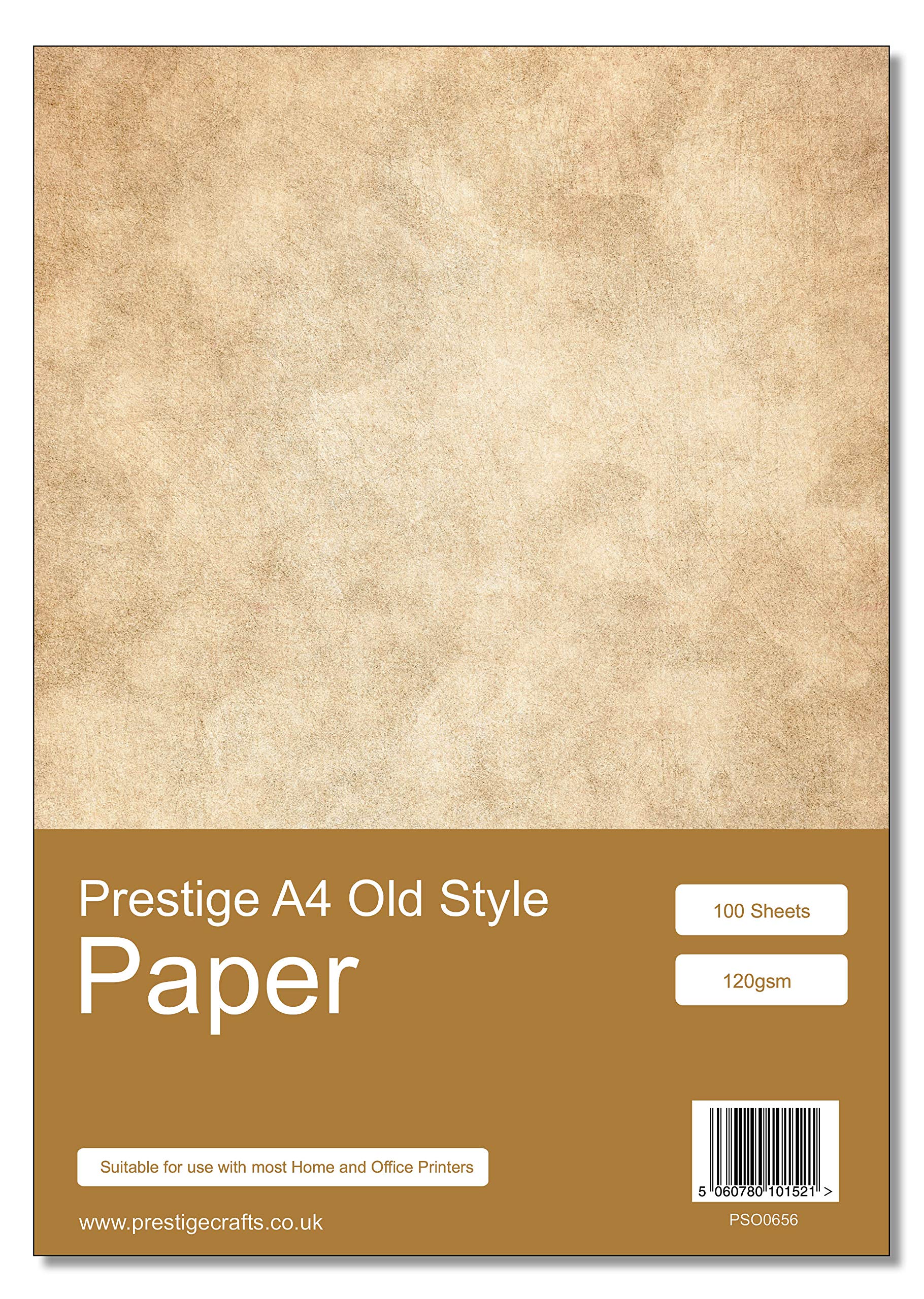 Prestige Vintage Looking Old Style Paper - A4 Size - 120gsm - 100 Sheets