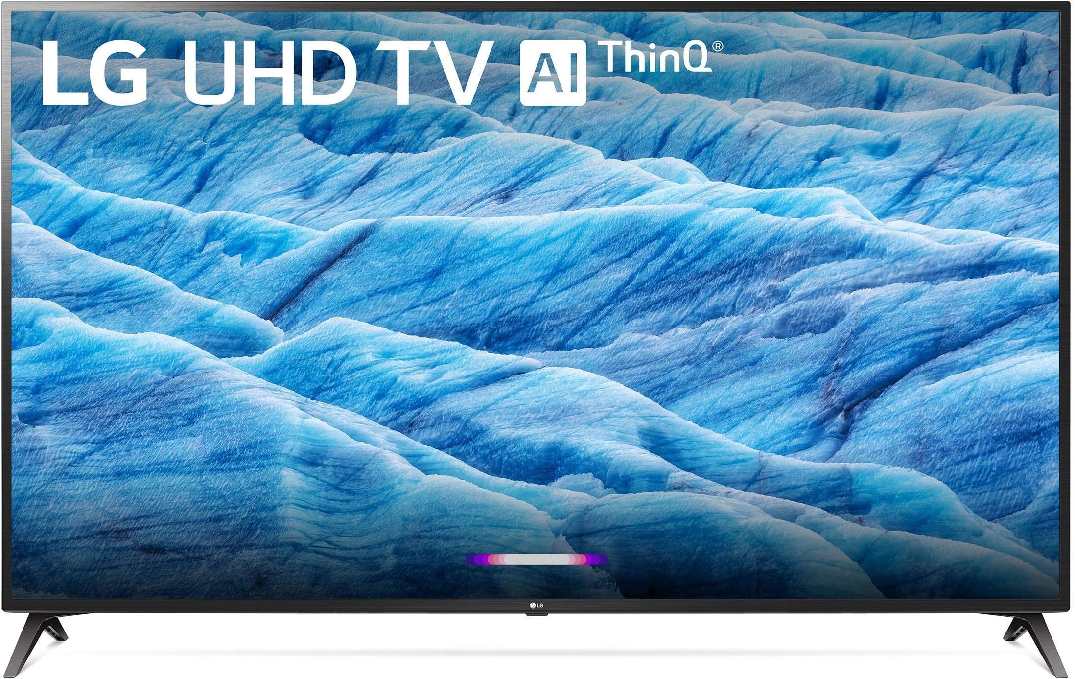 LG 70UM7370 70 inch Class 4K Smart UHD TV w/AI ThinQ (Renewed)
