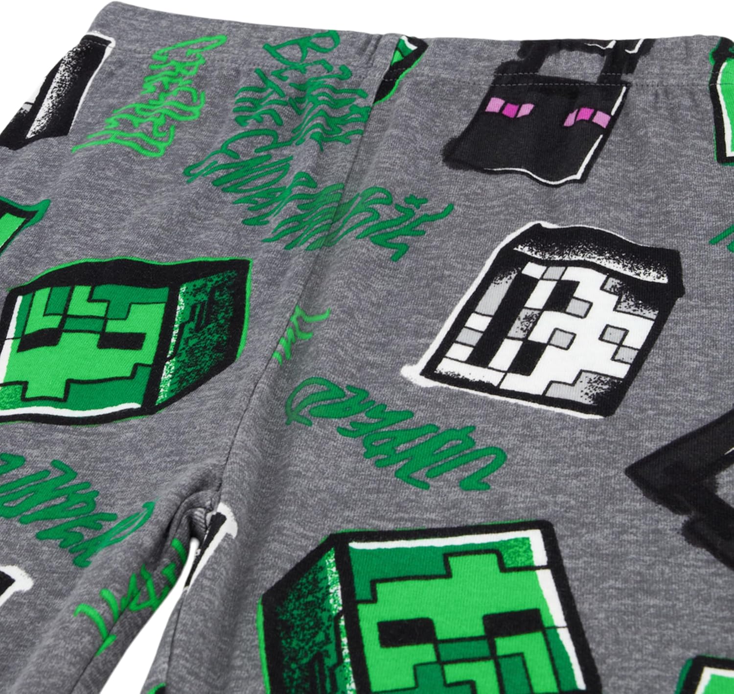 Minecraft Boys' 6-Piece Cotton Pajama Set, Matching Snug-fit Shirt & Pants, Soft & Cute for Kids - Image 7