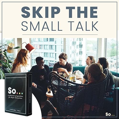 Miniatura 3 de SO  Cards Deep Conversation Starters - Juego de cartas de preguntas para todas las ocasiones (Volumen Dos)