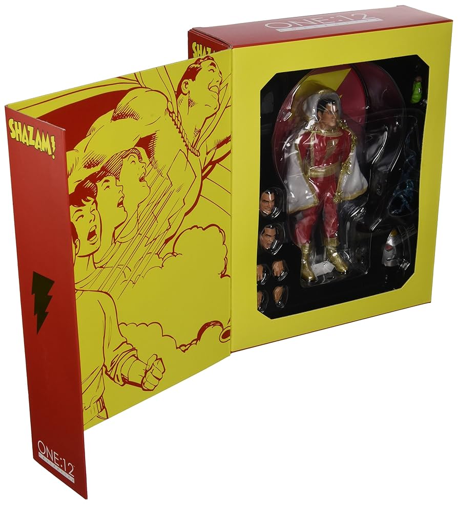 mezcoone:12collective シャザム DC Captain Marvel One12 Collective Shazam Action Figure