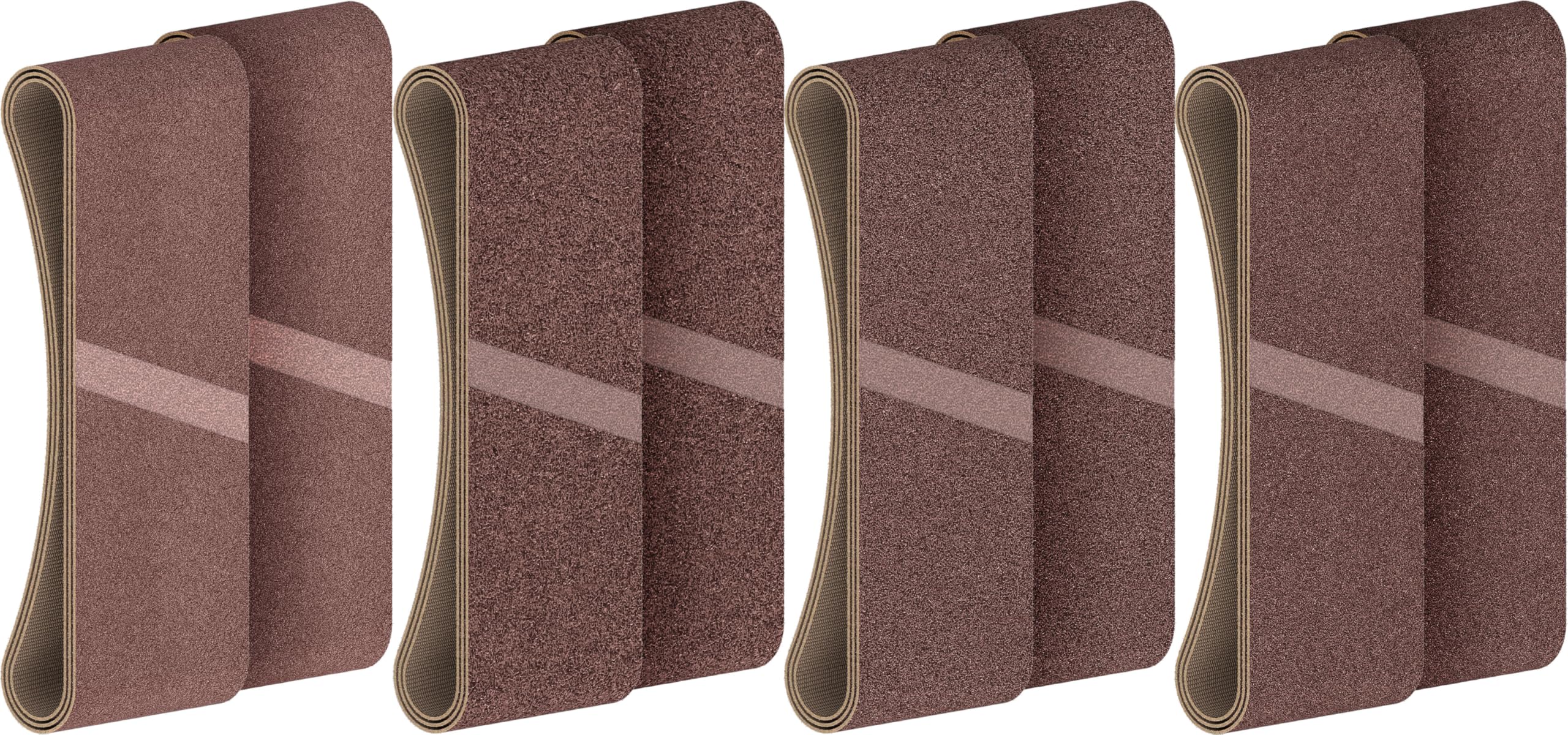 Bosch 20 bandas de lija PRO X440 para lijadoras (para pintura sobre madera, madera dura, Ø mm, lijadora de banda accesorio profesional)