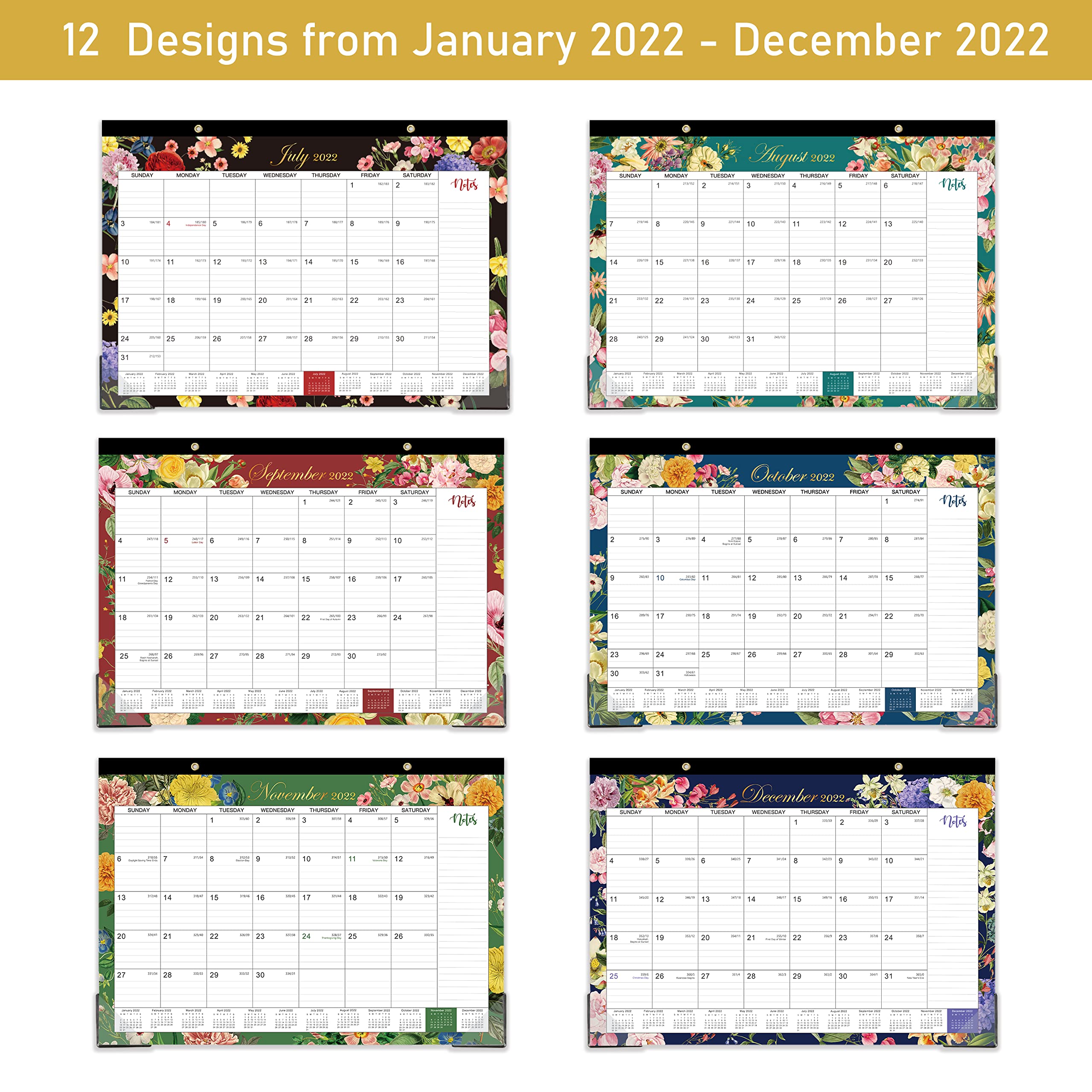 Buy 2022 Desk Calendar Desk Calendar 2022 12 X 17 12 Month Desk buy-2022-desk-calendar-desk-calendar-2022-12-x-17-12-month-desk