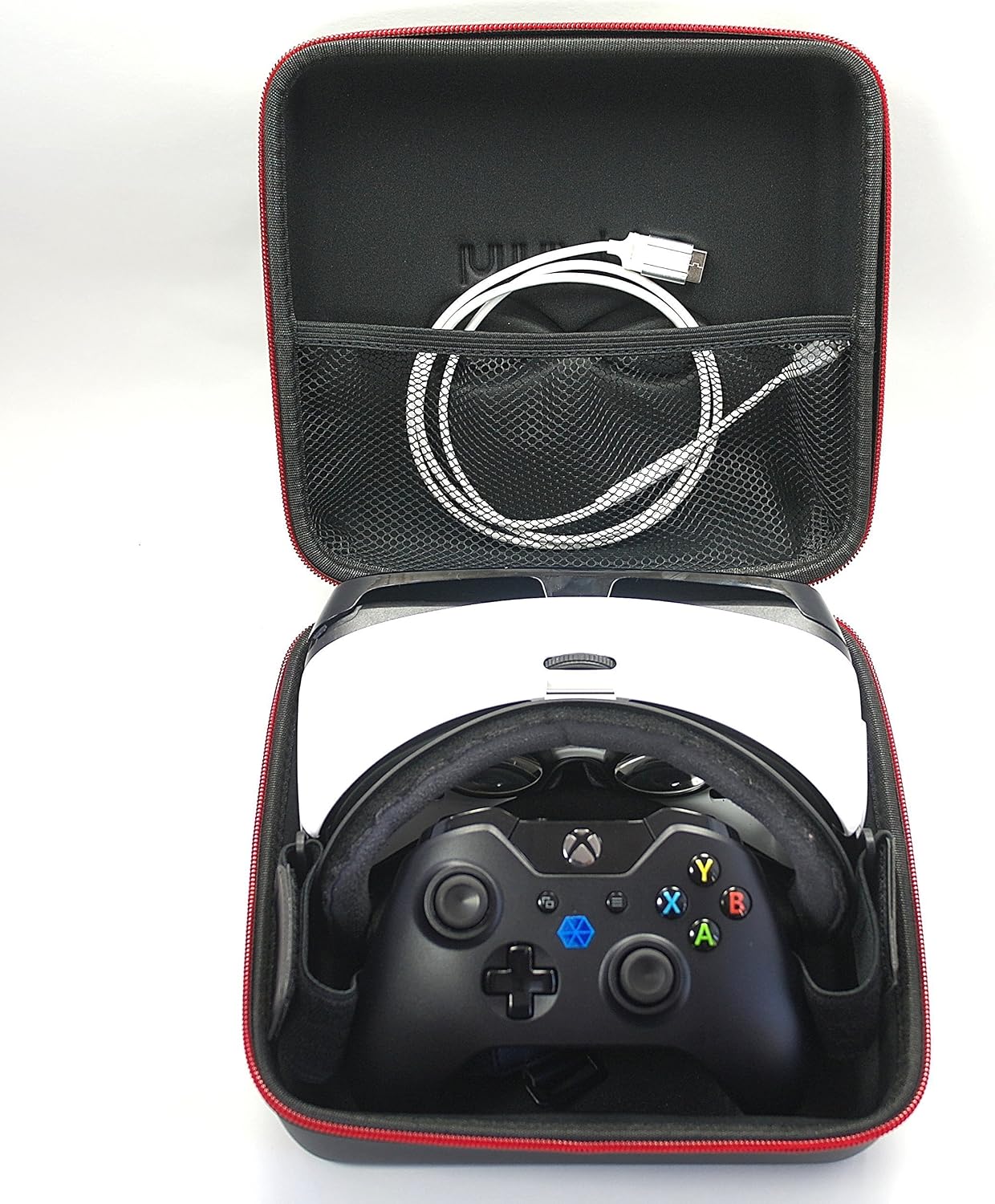Oculus GO and Samsung Gear VR Life Case Semi-Hard Compact Travel Storage Carrying Case Cover Bag by InfiniApps: Compatible with ALL generations of Gear VR