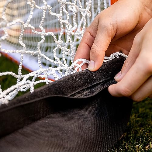 Miniatura 11 de Franklin Sports Lacrosse Backstop Net - Red duradera extra grande Lax Goal para entrenamiento de tiro + práctica - 12 pies x 9 pies
