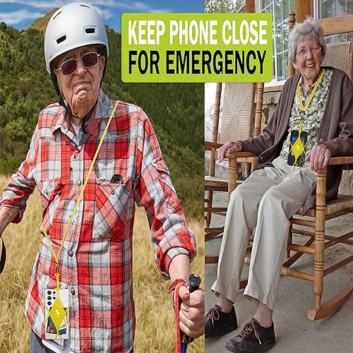 Miniatura 4 de Gecko Travel Tech Cordones de teléfono con cordón para teléfono celular para alrededor del cuello del cuello Lanyard Phone Crossbody