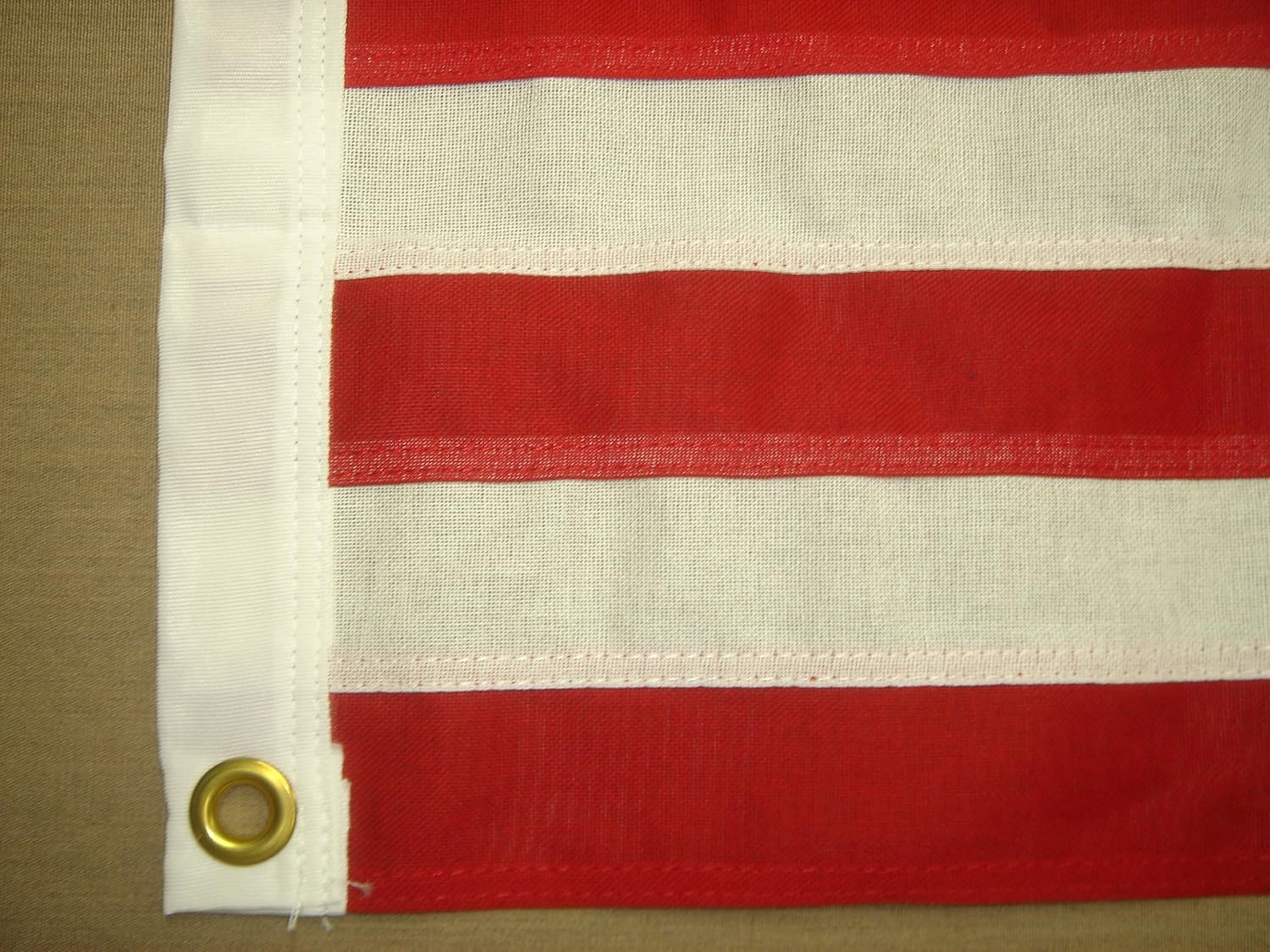 American Flag With Embroidered Stars and Sewn Stripes 2 ft. x 3 ft.
