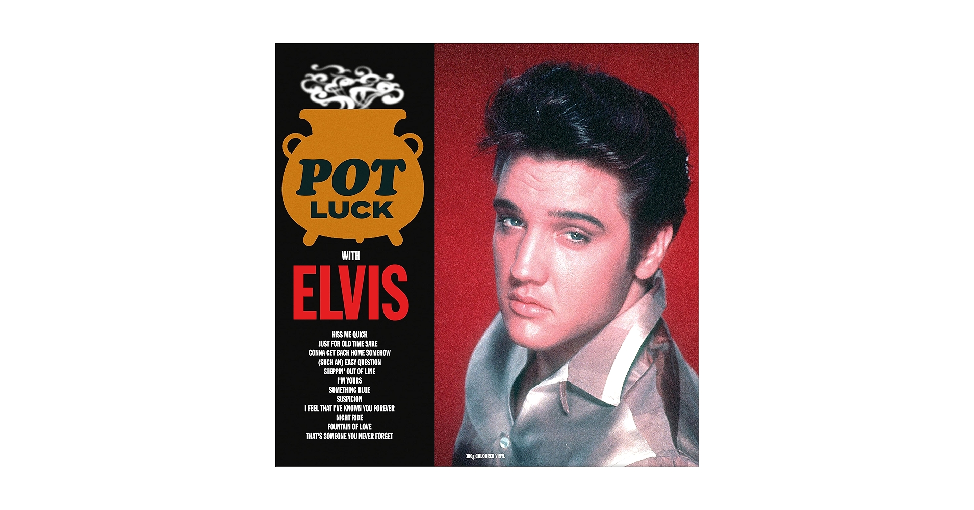 エルビスプレスリー⭐︎Pot Luck with Elvis LP Elvis Presley – Pot Luck – Vinyl (LP, Album, Stereo), 1962
