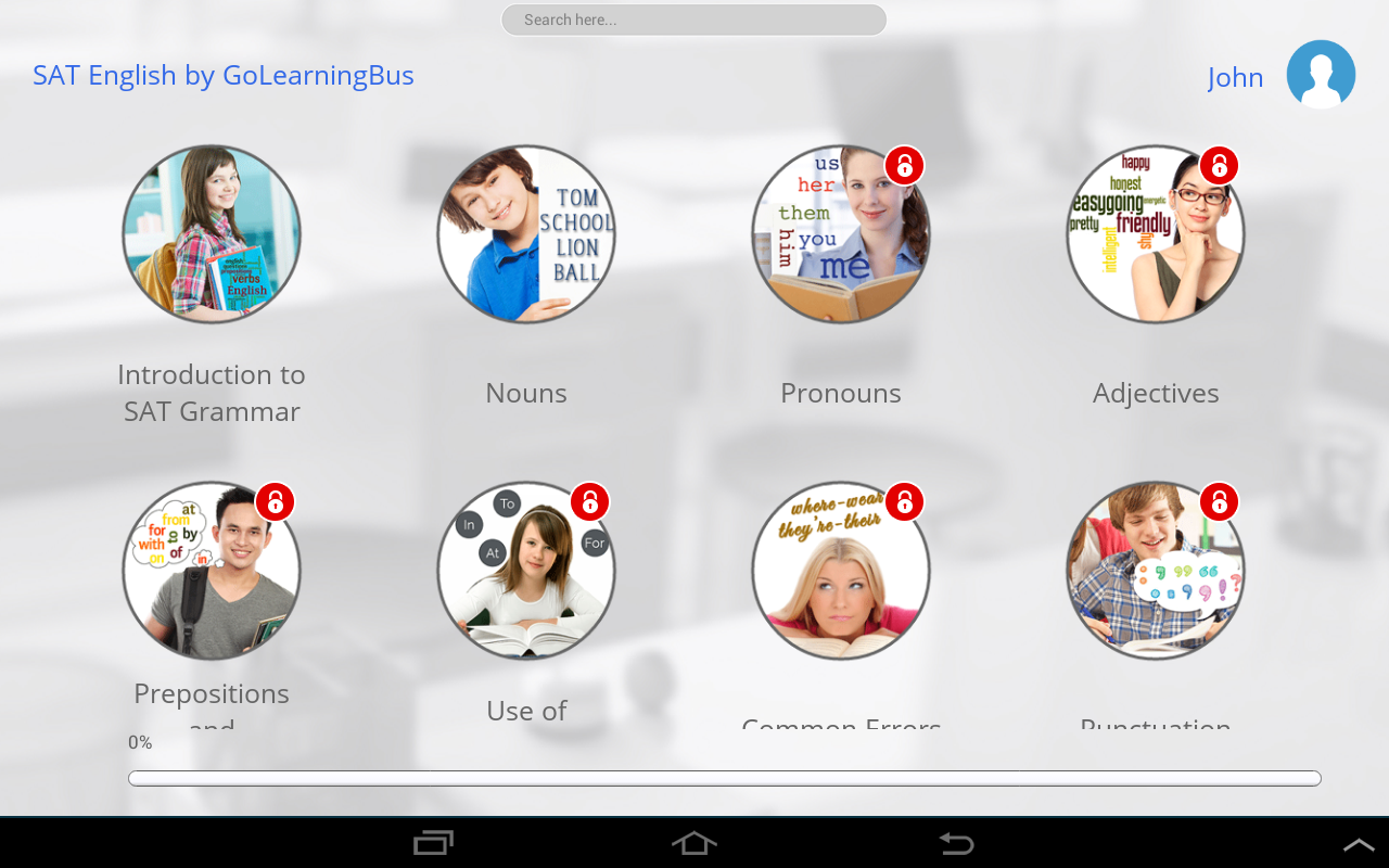 Learn SAT English by GoLearningBus - App on Amazon Appstore