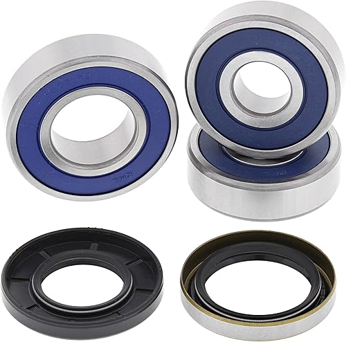 All Balls Racing Kit de rodamientos de rueda 25-1544 compatible conrepuesto para Yamaha RD250 1973-1975, RD350 1973-1975