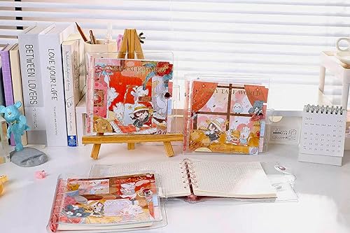 Miniatura 3 de Cuaderno de bolsillo kawaii, diario en espiral kawaii, bloc de notas en espiral pequeño, lindo cuaderno de papel de calidad premium, 160 páginas,