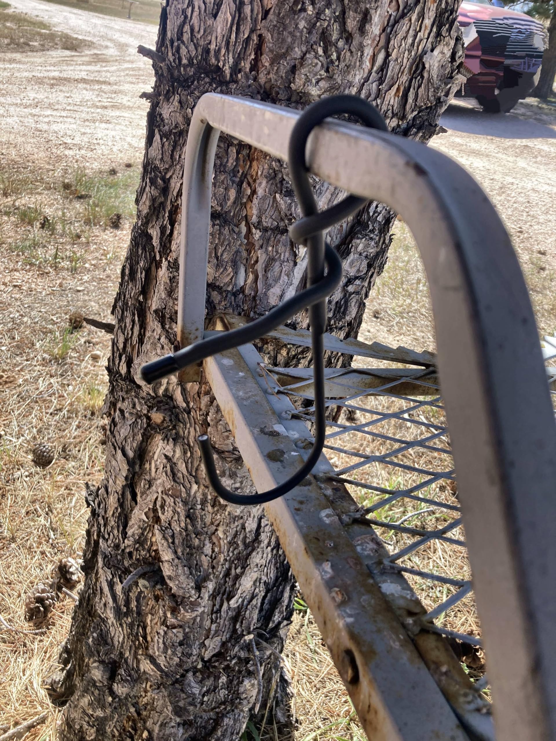 Tree Stand Quick-Wrap Gear, Bow, Rifle, Crossbow Hook 4 pack