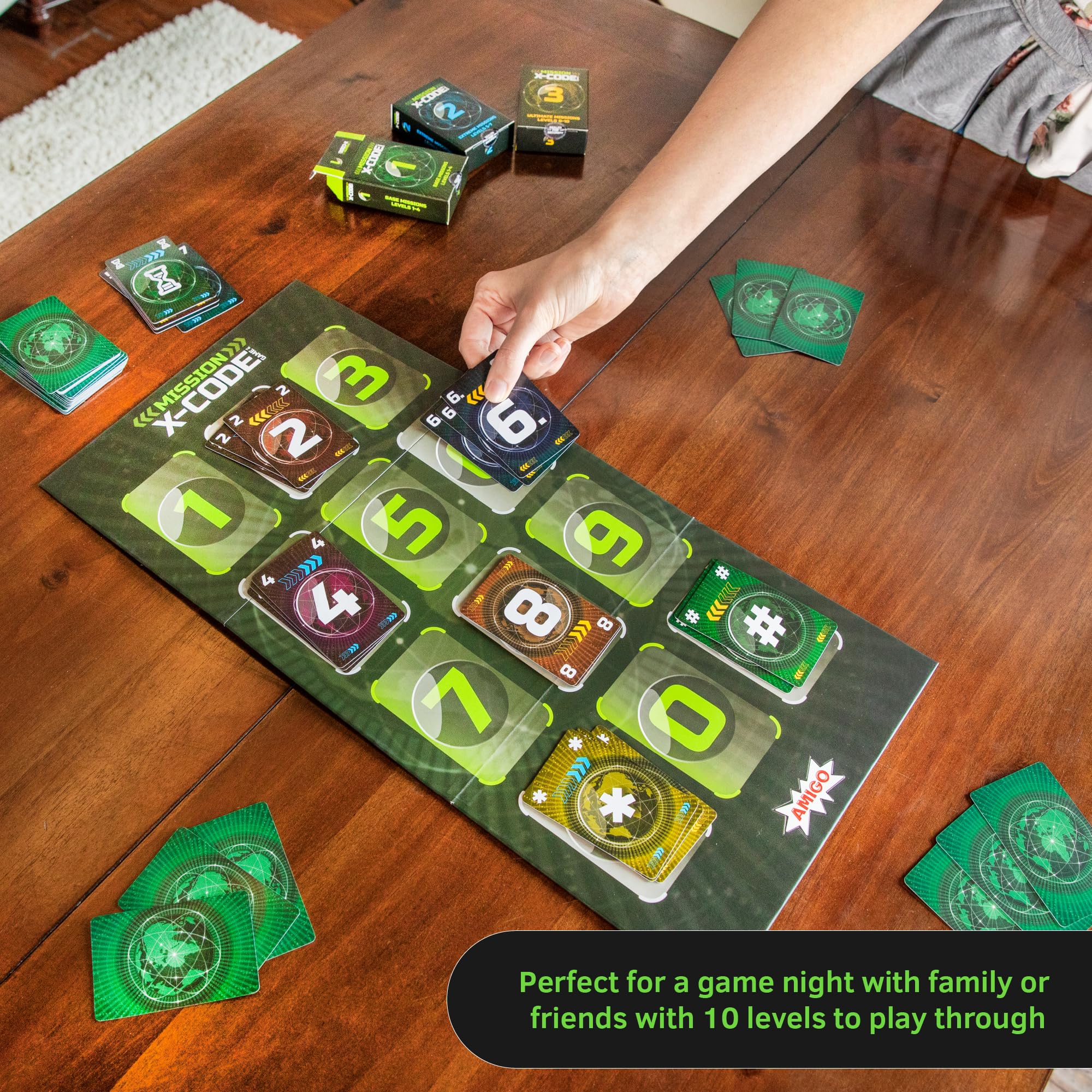 Amazon.com: AMIGO Games X-Code - Cooperative Strategy Board Game