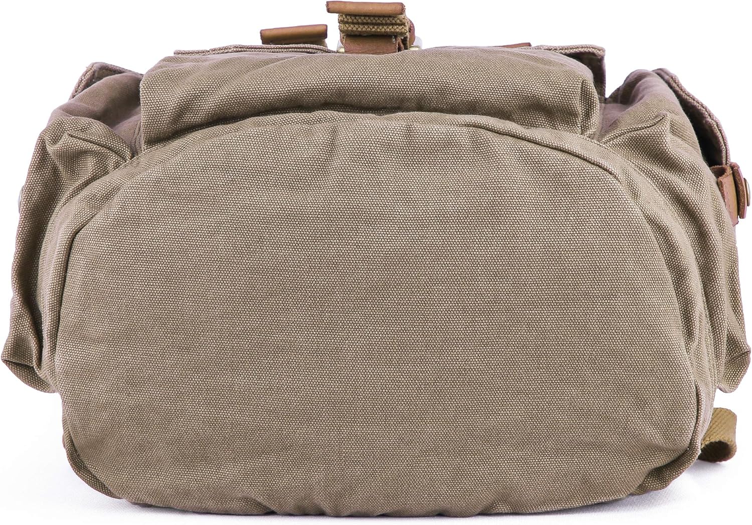 GOOTIUM 21101AMG-S Specially High Density Thick Canvas Backpack Rucksack, Field Tan, Small - Image 7