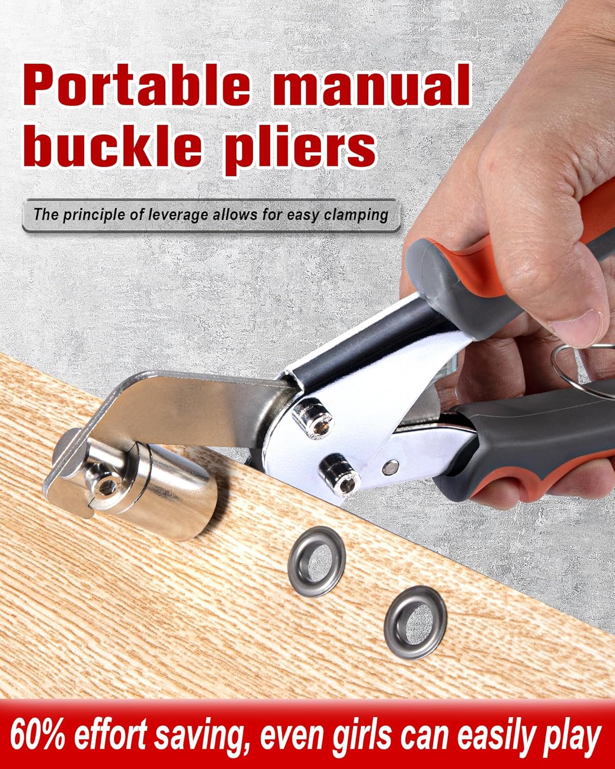 Stainless Steel Grommet Kit (3/8 and 1/4) Includes a Hammer and Bag and 200 10mm and 300 6mm Grommets. Eyelet and Grommet Tool Kit for DIY Tarp Leather Ring Repair and Installation.