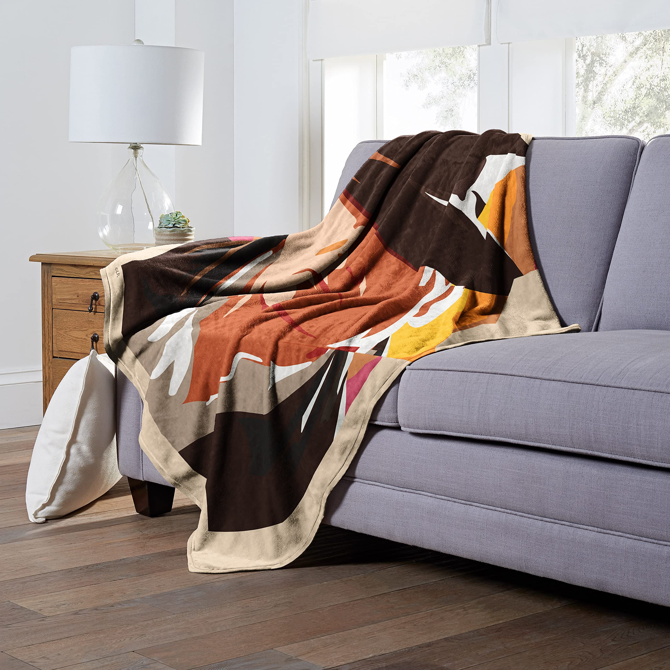Indiana Jones Raiders Of The Lost Ark Throw Blanket - 50x60 Inch, Silk Touch Polyester, Officially Licensed - View #2
