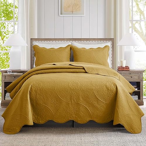 Vista 45 de IR Imperial Rooms - 10 juegos de colcha tamaño individual (68 x 86 pulgadas), para hoteles, habitaciones de huéspedes, colchas ligeras reversibles