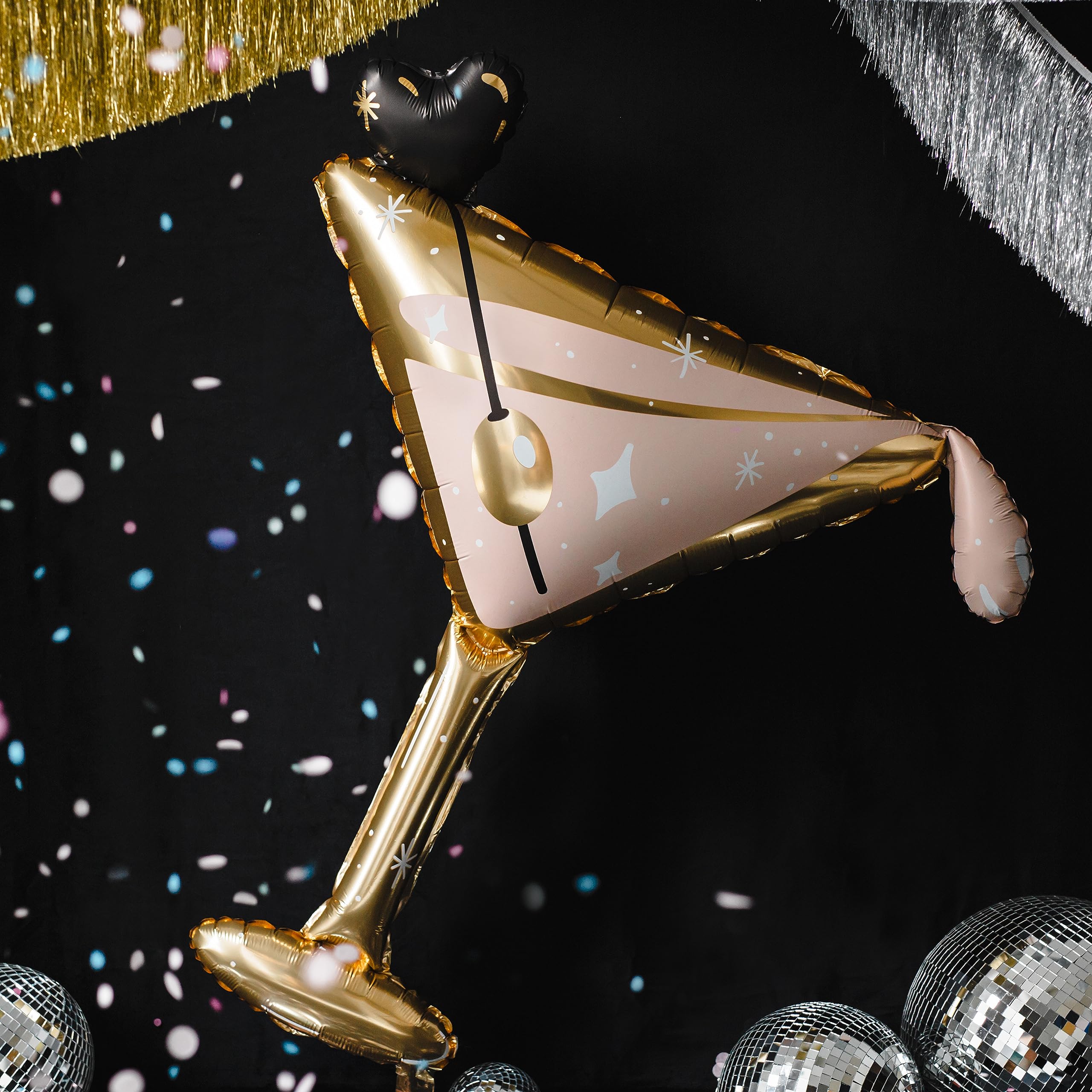 Argento Ultimi palloncini da discoteca Disco addio al nubilato Palloncino da discoteca Palloncino da addio al nubilato Ballo Regina Decorazioni per feste  15