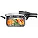Silit Sicomatic t-plus Schnellkochtopf 2,5l, Schnelltopf 18 cm, Silargan Funktionskeramik, Induktion, 3 Kochstufen, Einhand-Drehregler, schwarz