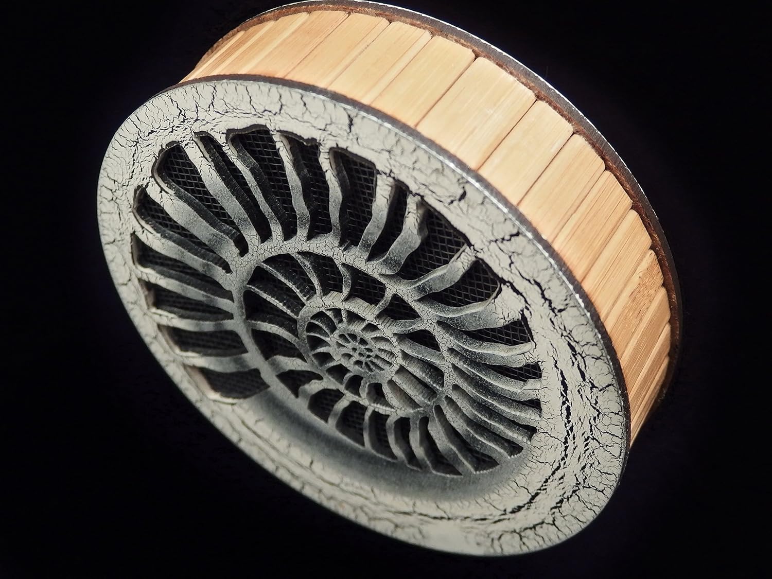 Sound of the stream 185 mm/Strumok (Ammonite) Great sound New Percussion Rainstick