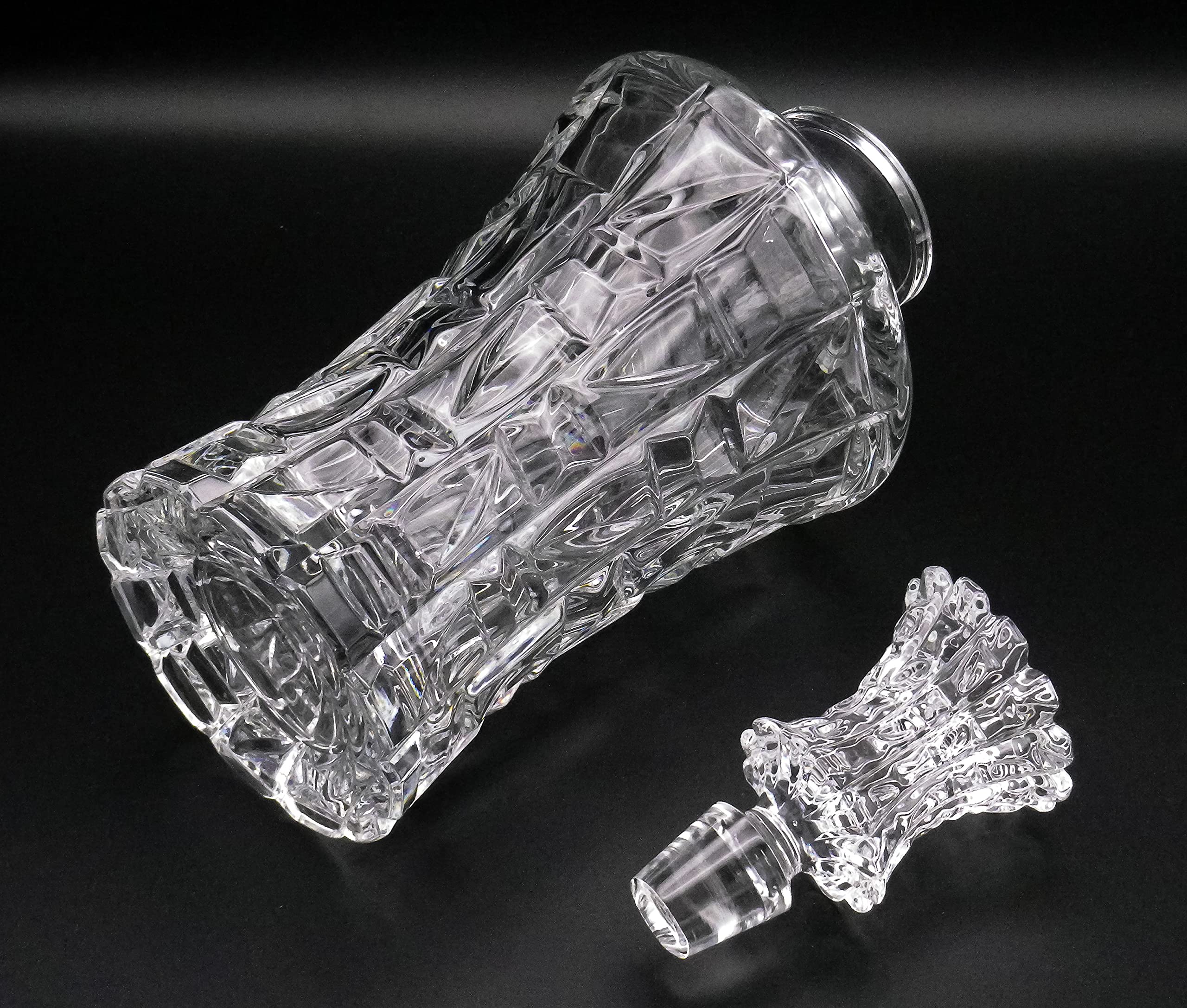 Amazon.co.jp: ボヘミアングラス クリスタル 変形 デカンター : ホーム