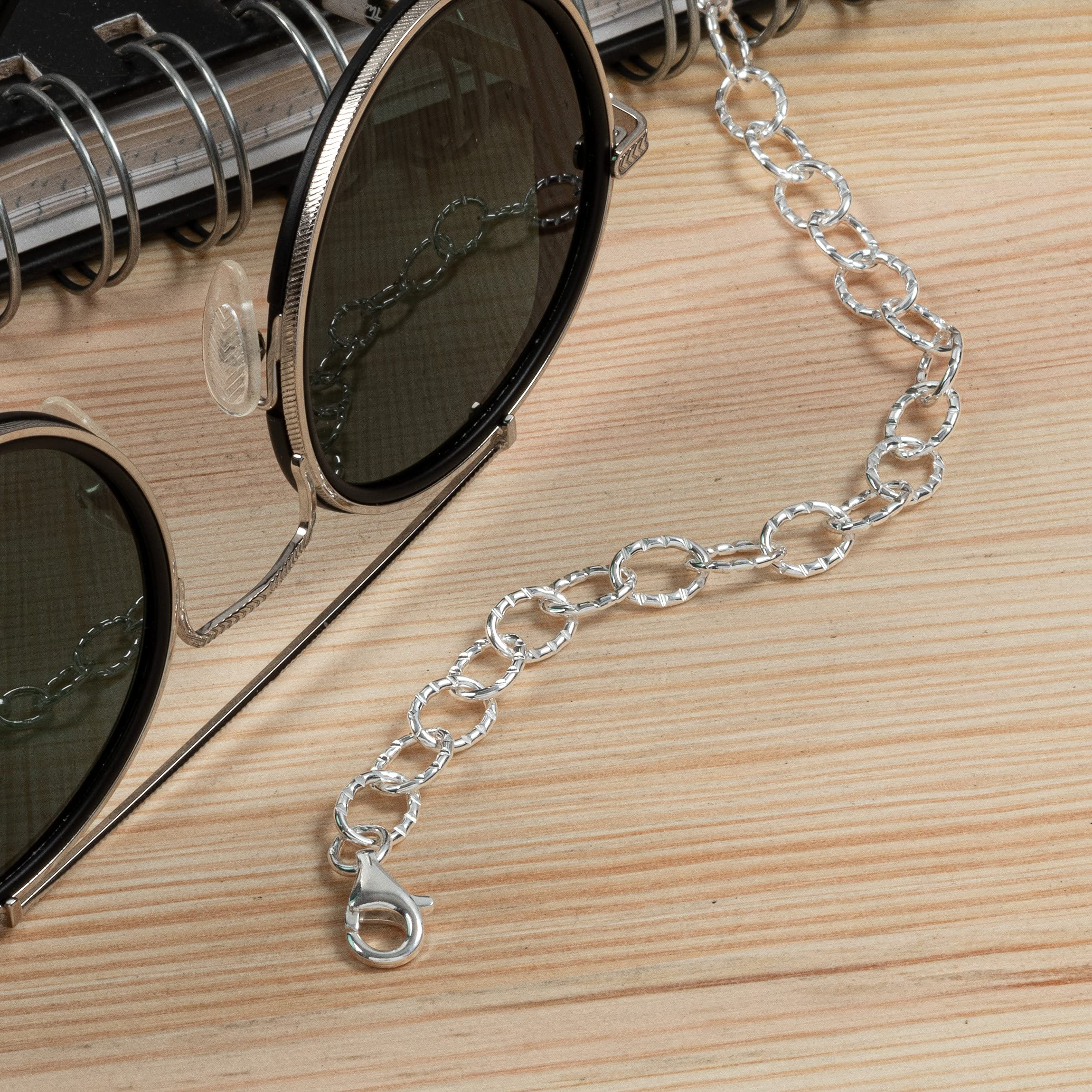NKlaus bracciale 925 argento sterling 20cm Figaro ancora catena signore bracciale designer catena 12757