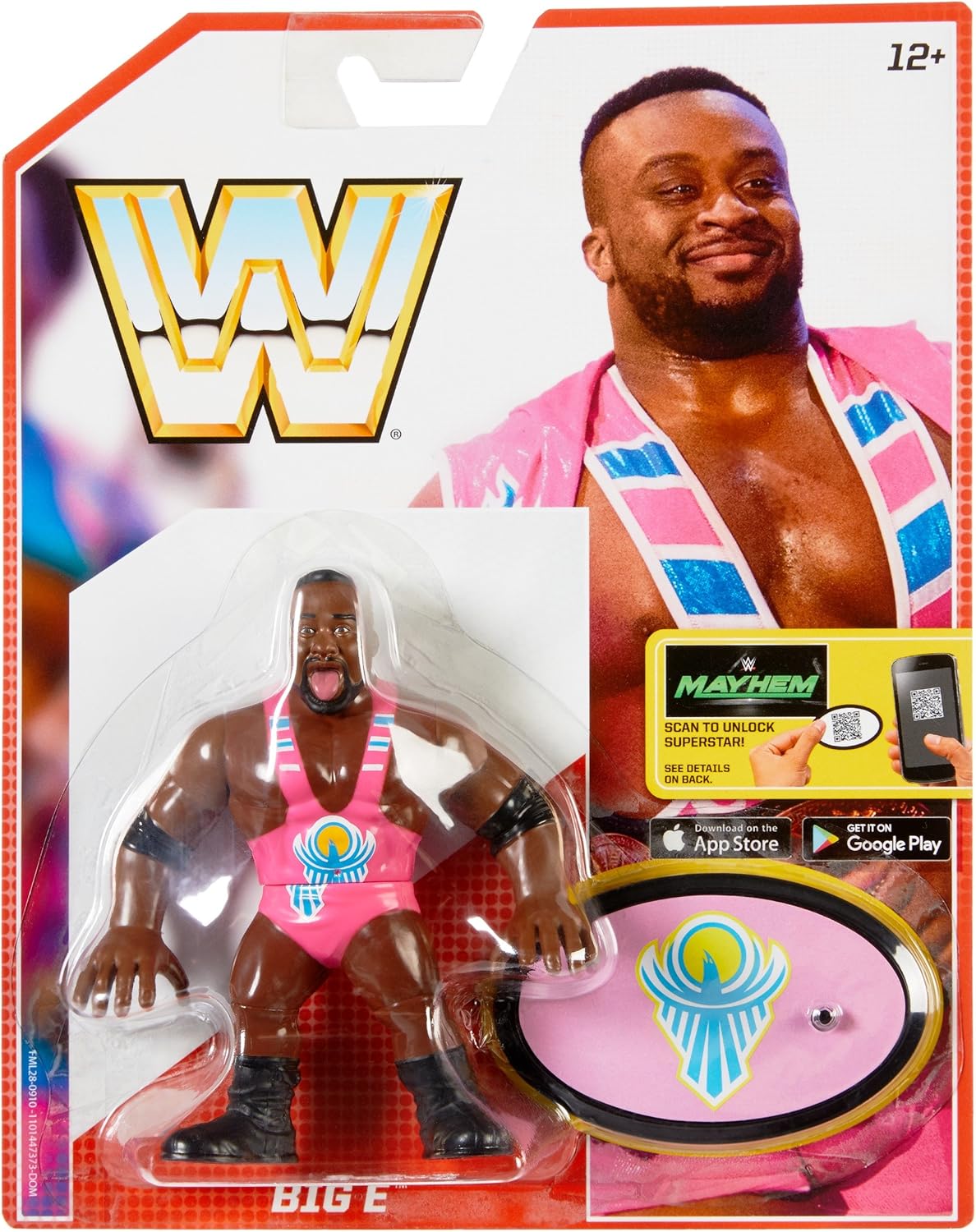 WWE Big E Retro App Action Figure